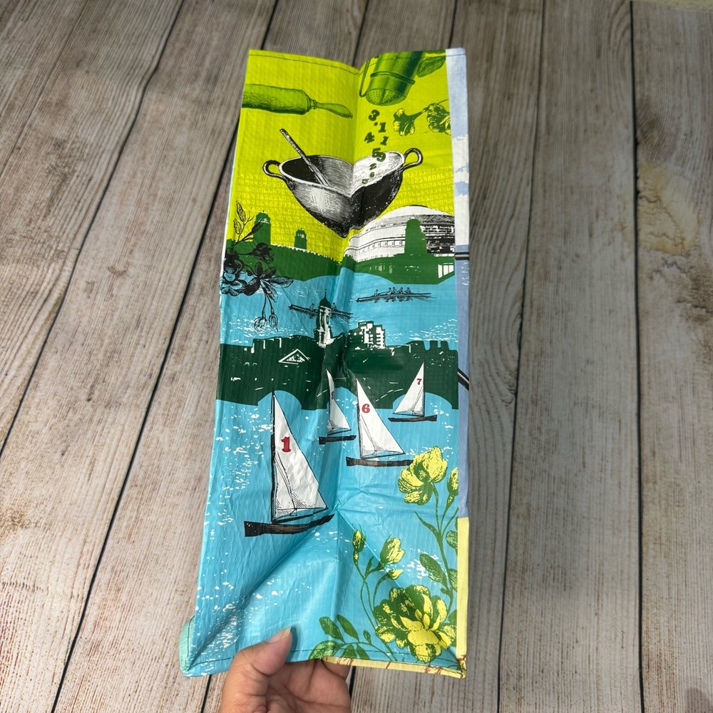 NWT Trader Joe's Boston Massachusetts Reusable Shopping Bag - Picture 8 of 13